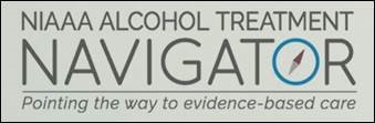 sign of NIAAA ALCOHOL TREATMENT NAVIGATOR