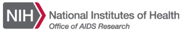 OAR logo National Institutes of Health: Office of AIDS Research 