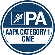 AAPA Category 1 CME Logo