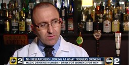 NIH RESEARCHERS LOOKING AT WHAT TRIGGERS DRINKING