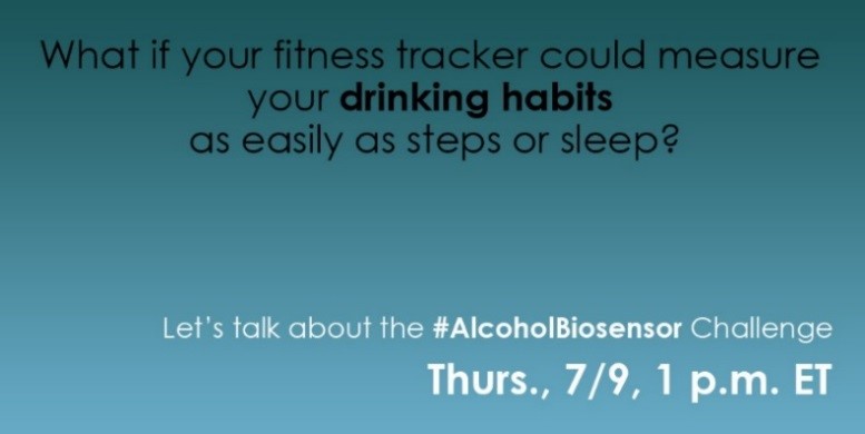 Image of ad of the talk of Alcohol Biosensor Challenge
