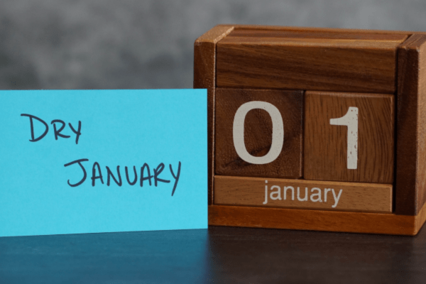 decorative image for Dry January blog post