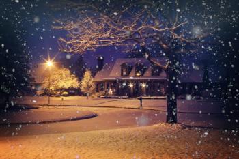 image of a wintery landscape