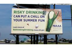 Risky Drinking billboard